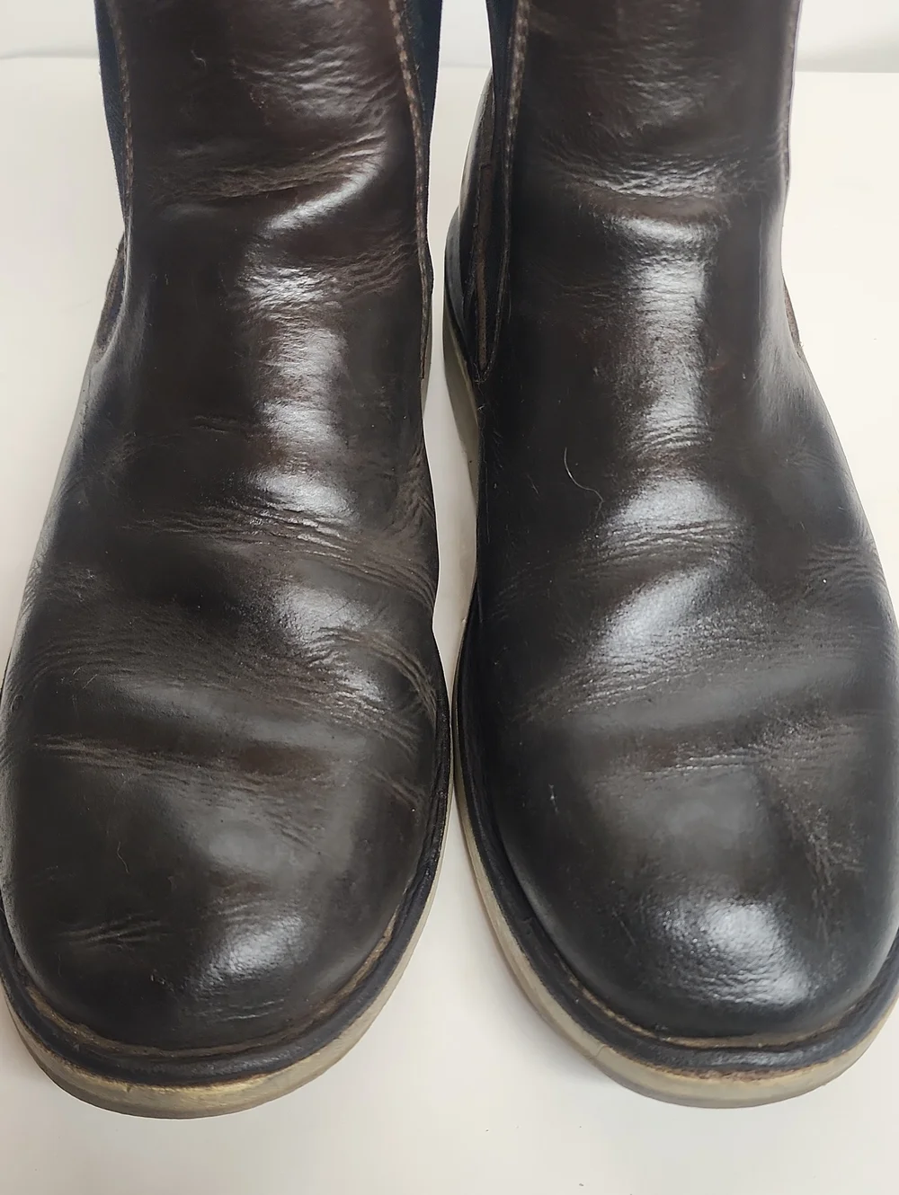 Danner Bull Run Chelsea Mens Chukka Boots in Dark Brown Leather Size 12 Gorpcore